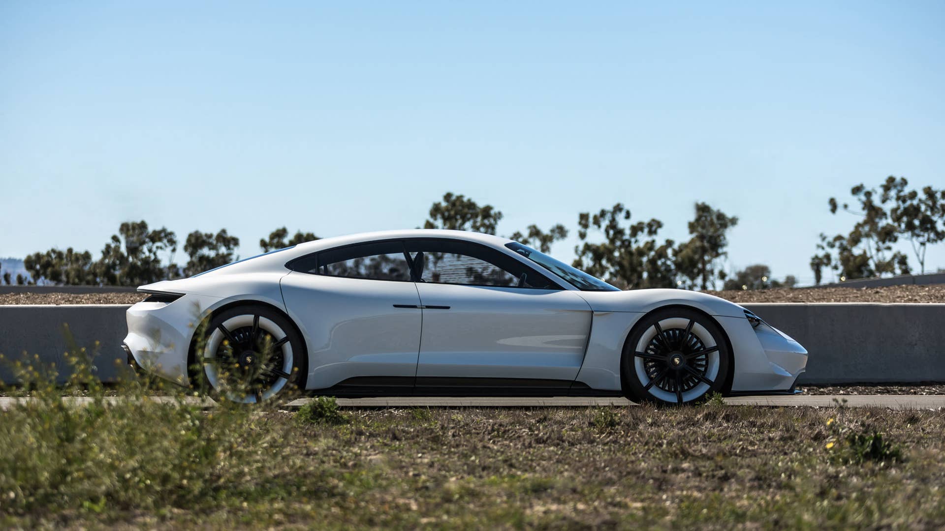 Porsche Mission E profile
