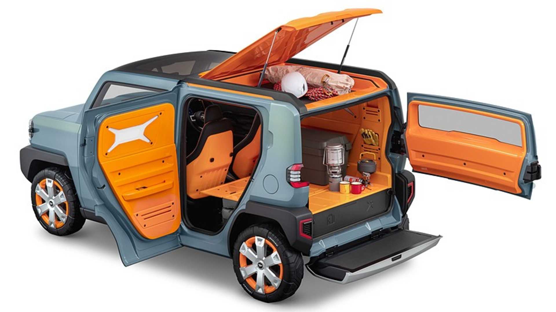 A rugged kei-sized crossover with lots of storage
