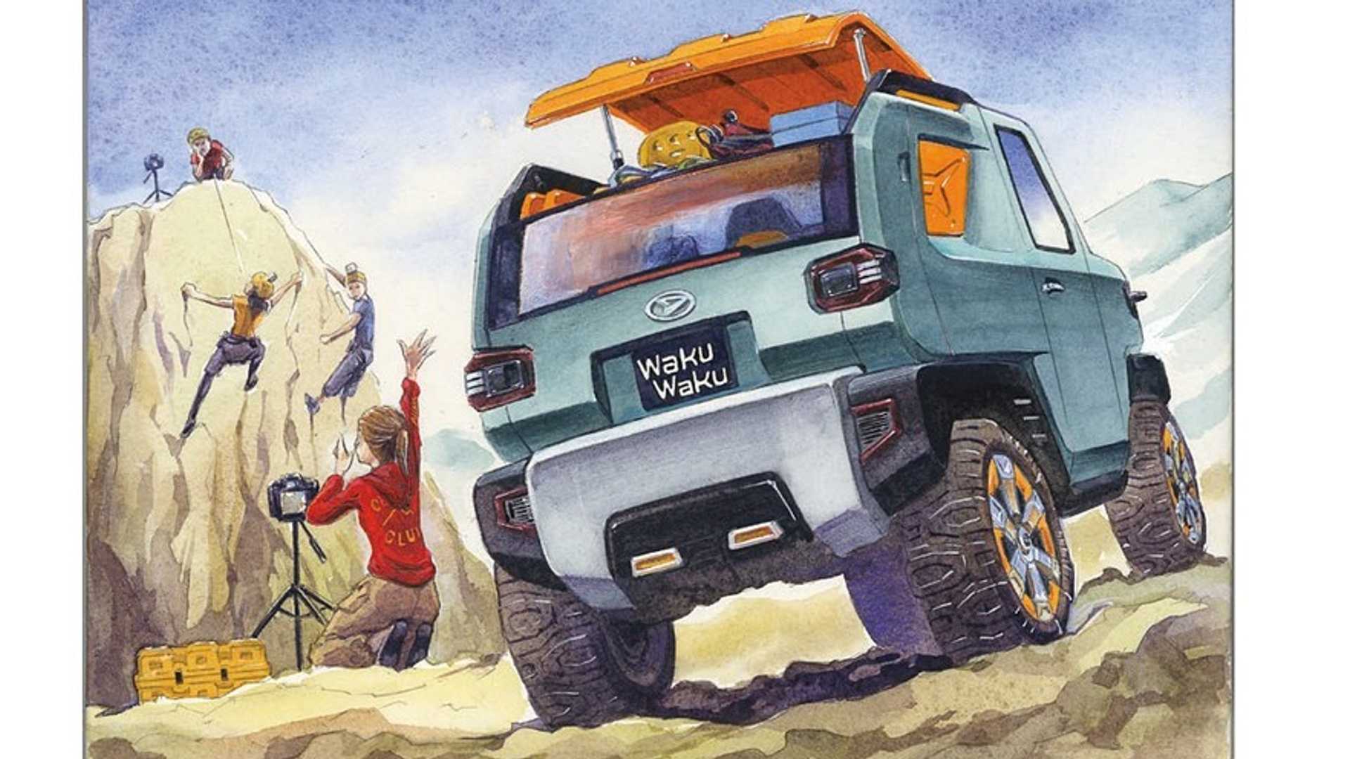 A rugged kei-sized crossover with lots of storage