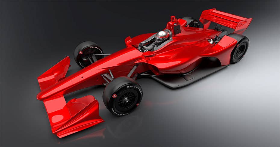 2018 IndyCar racer