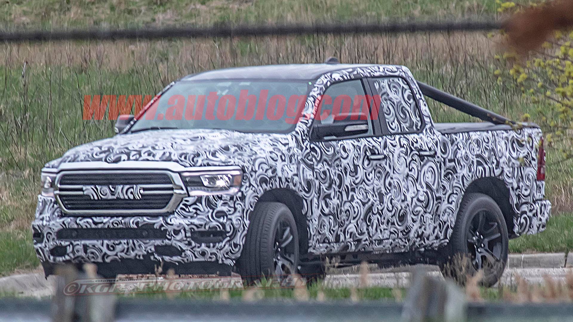 Jeep Grand Wagoneer test mule