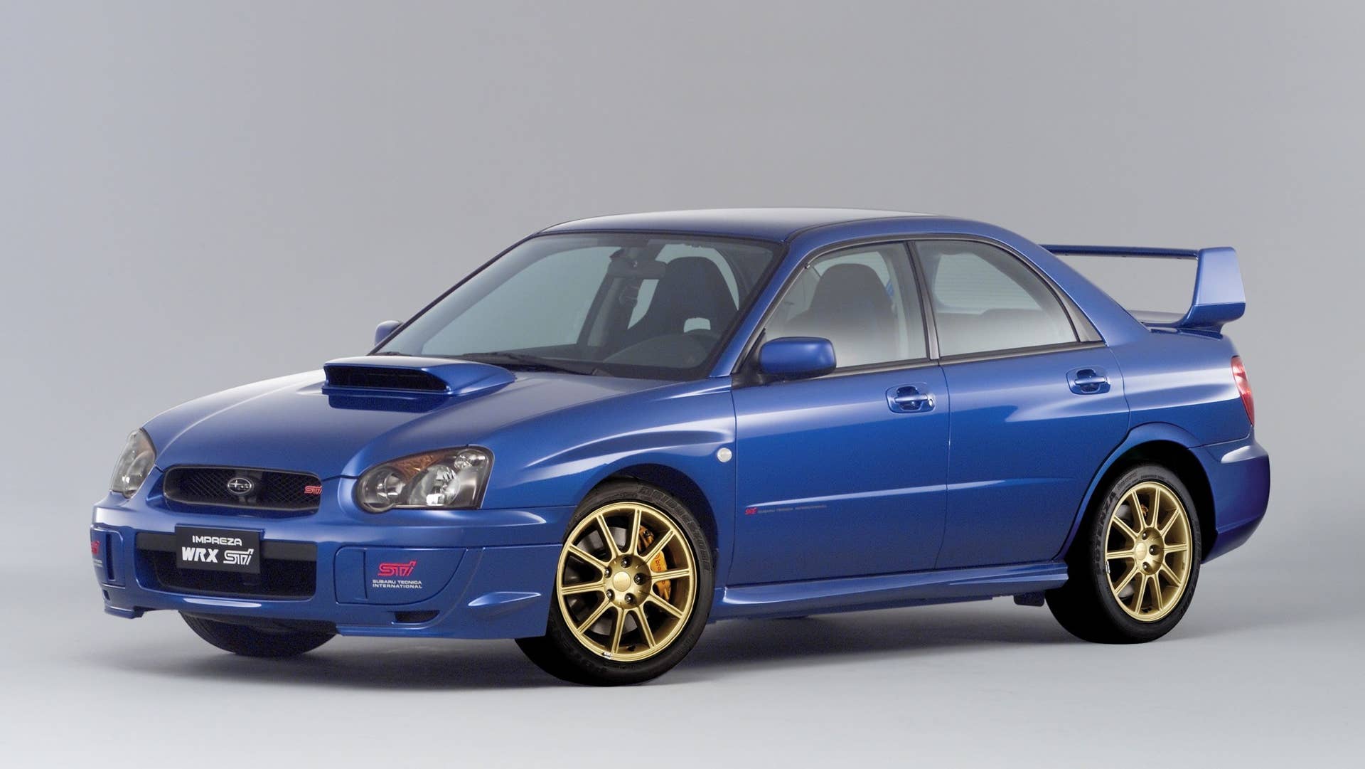 The US-version WRX STI of 2004.