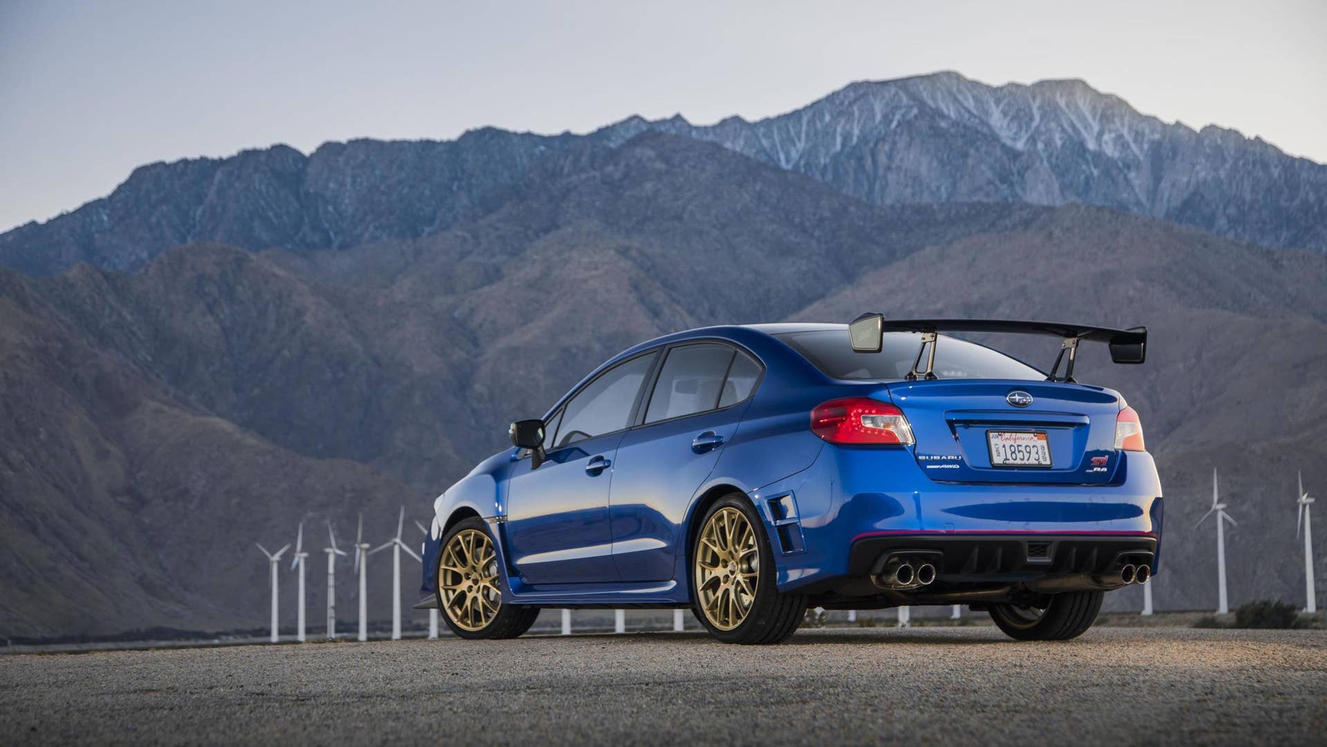 The 2018 WRX STI Type RA.