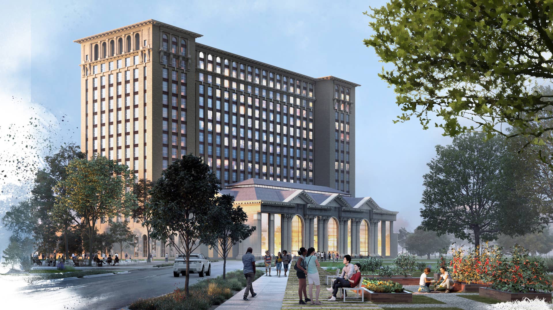 Ford bought abandoned Detroit train station for $90 million - Autoblog