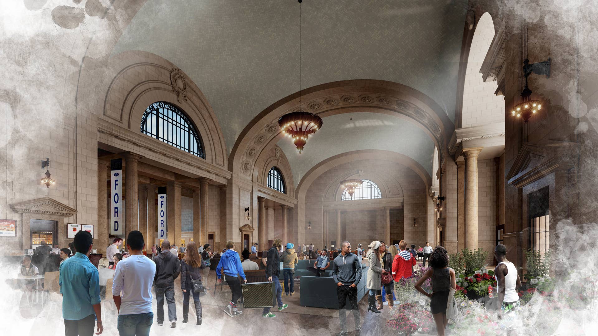 Ford bought abandoned Detroit train station for $90 million - Autoblog