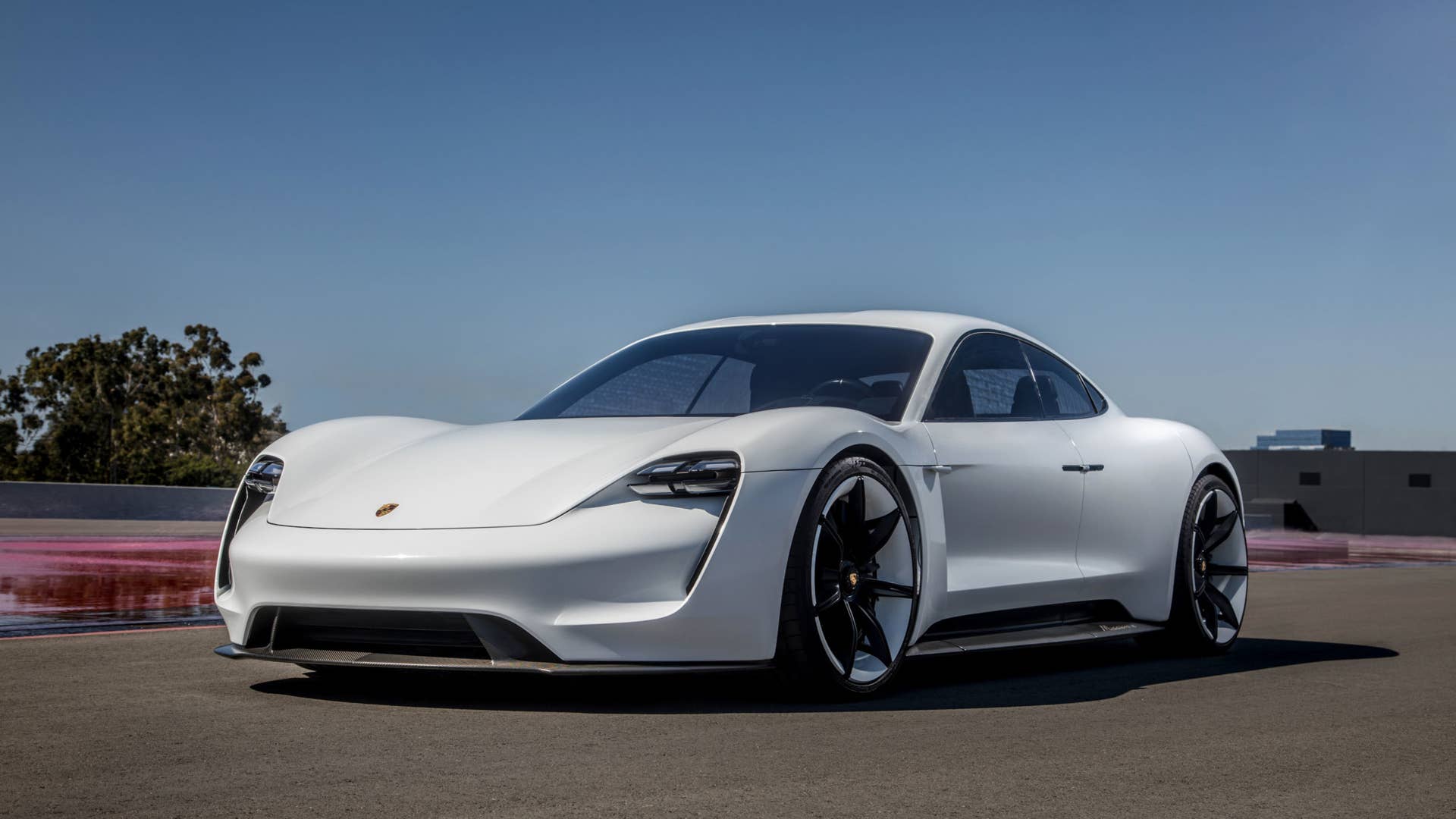 Porsche Mission E Concept, which will be produced as the Taycan