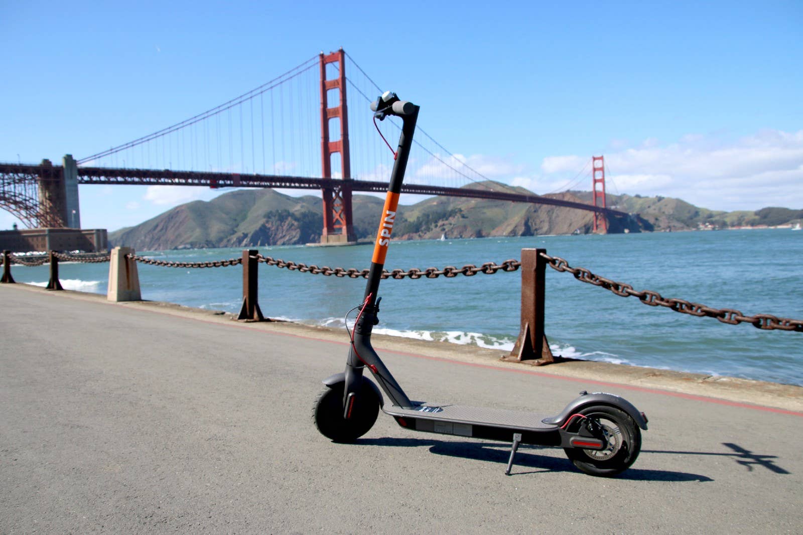 Spin scooter