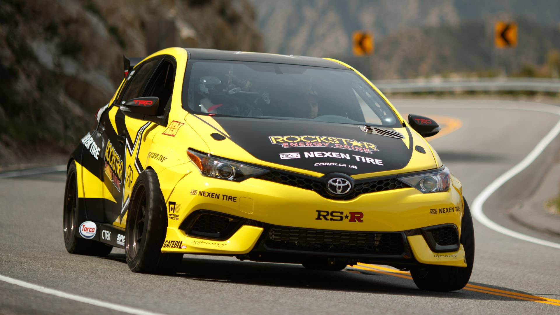 2017 Toyota Corolla iM drift car by Papadakis Racing