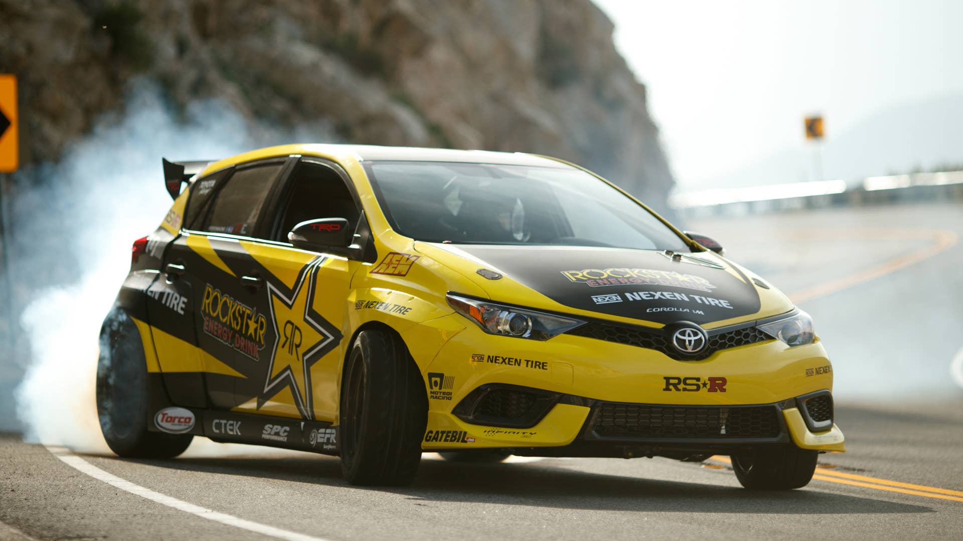 2017 Toyota Corolla iM drift car by Papadakis Racing