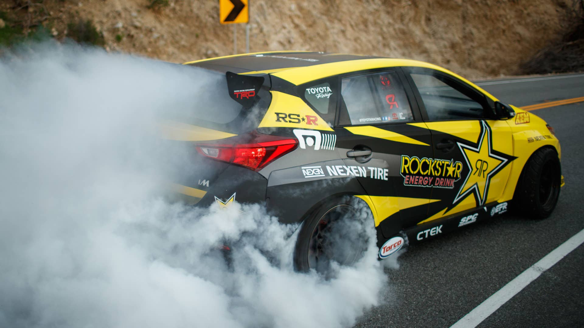 2017 Toyota Corolla iM drift car by Papadakis Racing