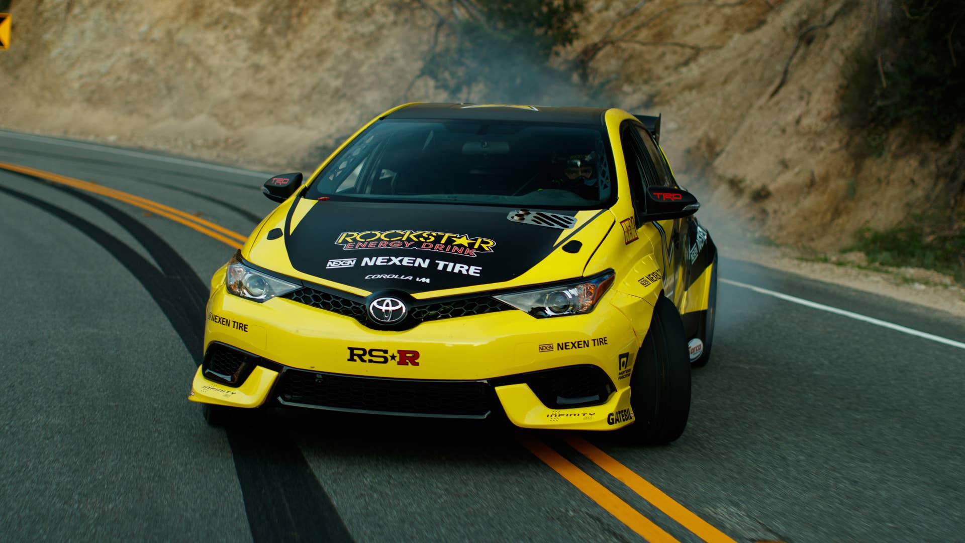 2017 Toyota Corolla iM drift car by Papadakis Racing