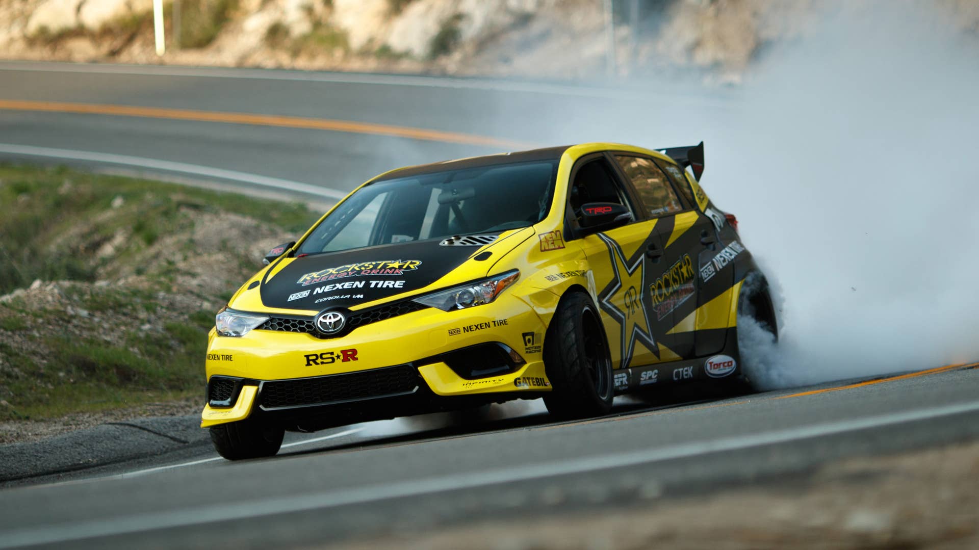 2017 Toyota Corolla iM drift car by Papadakis Racing
