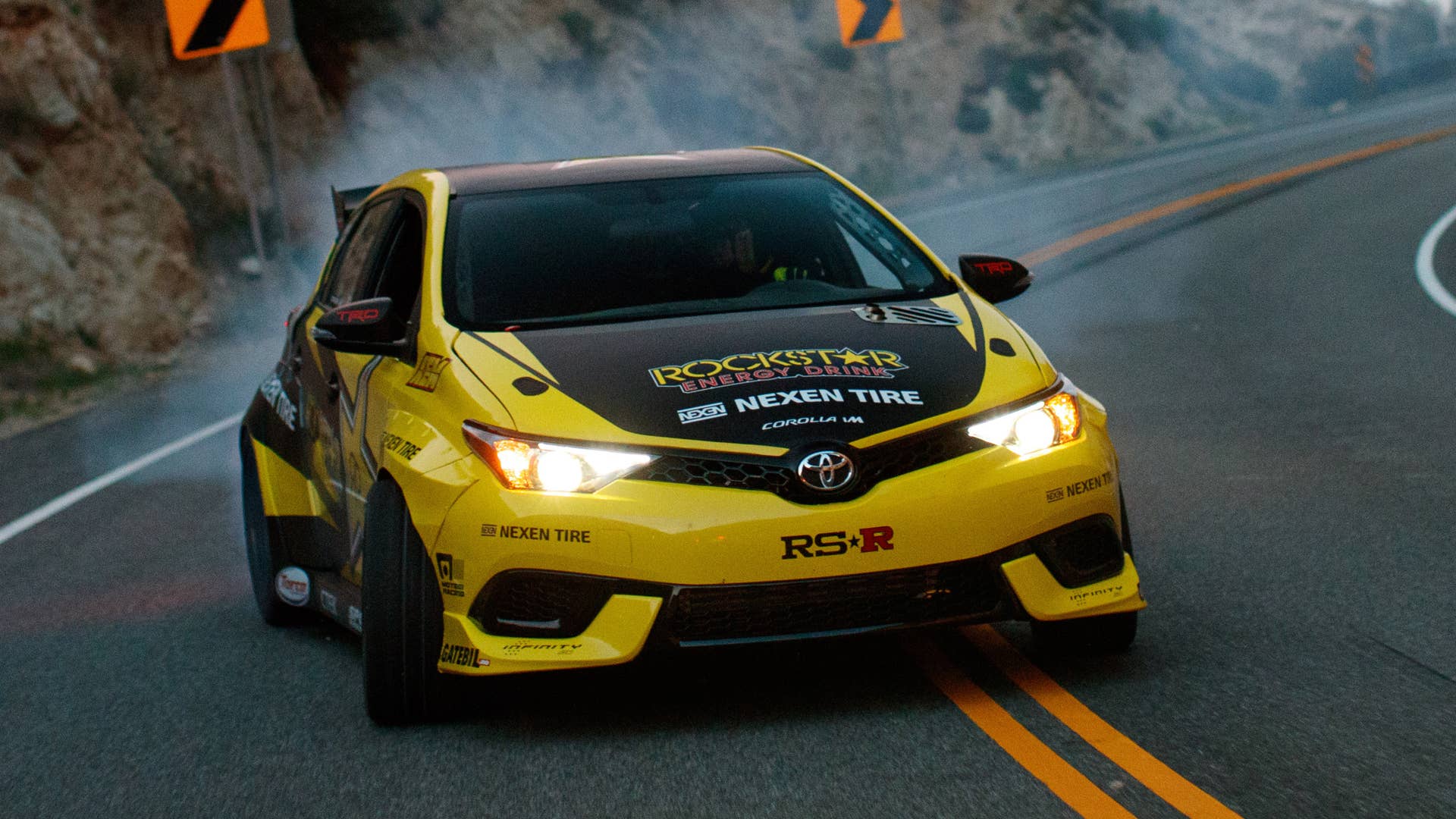 2017 Toyota Corolla iM drift car by Papadakis Racing