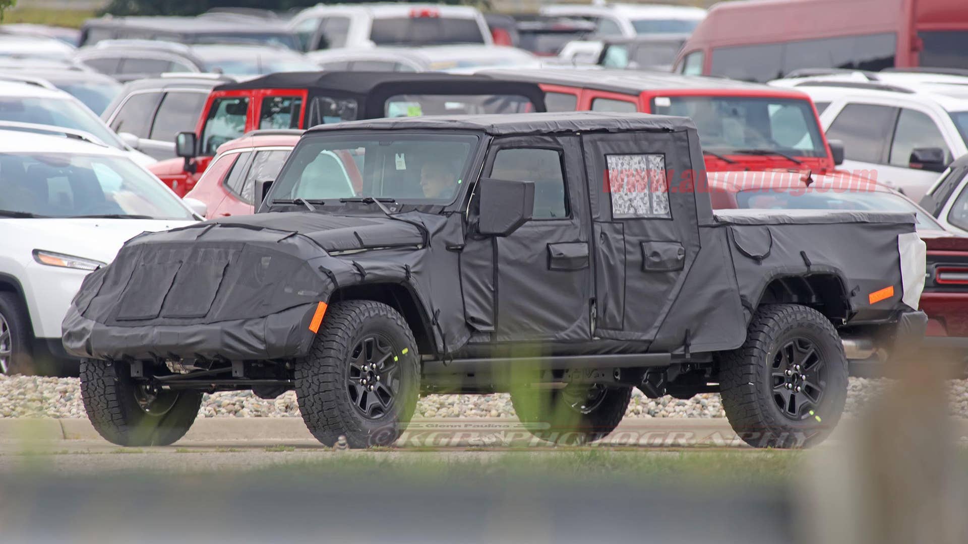 Jeep Wrangler Scrambler rear suspension