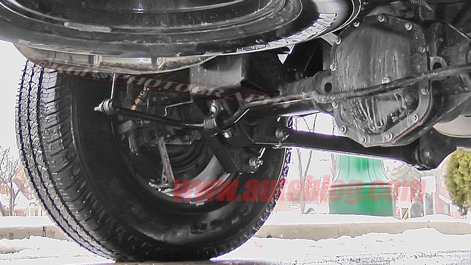 Jeep Wrangler Scrambler rear suspension
