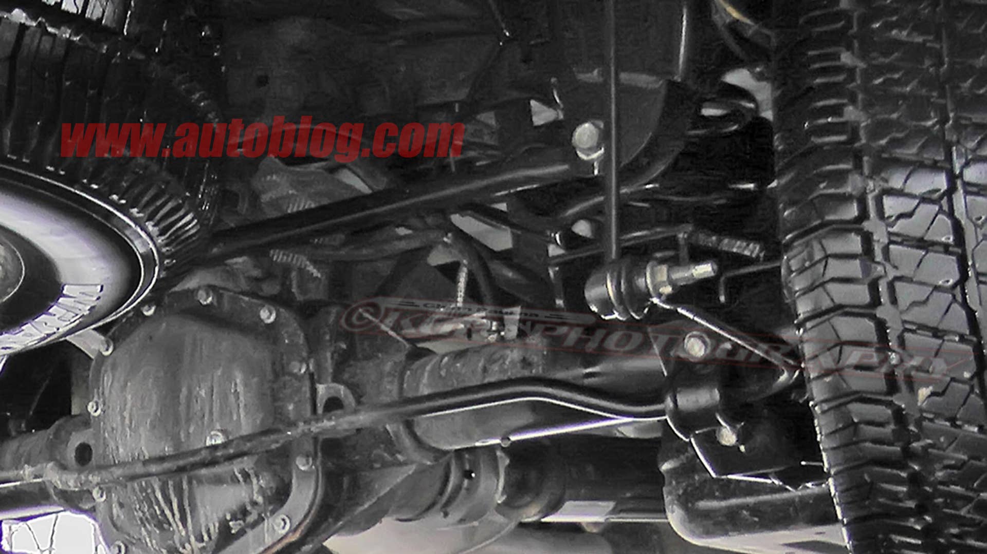 Jeep Wrangler Scrambler rear suspension