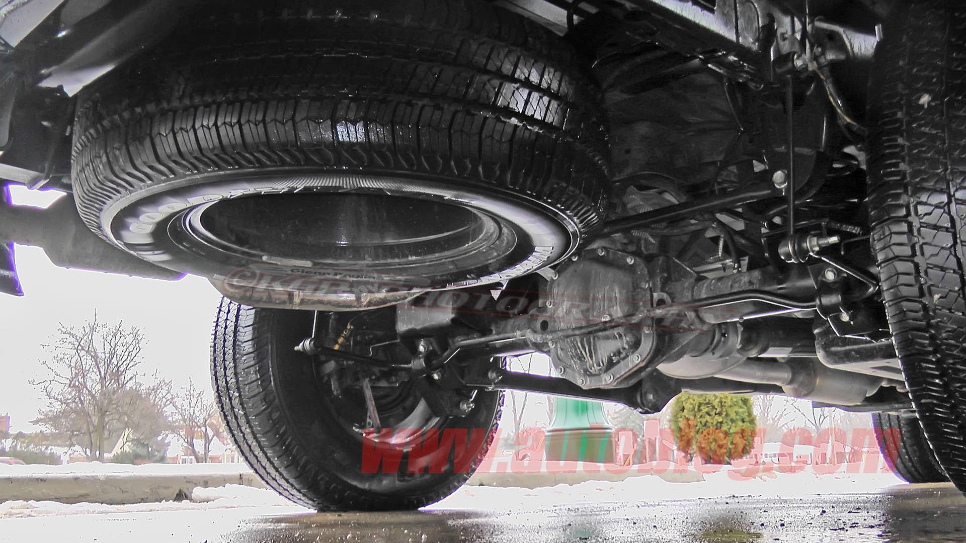 Jeep Wrangler Scrambler rear suspension