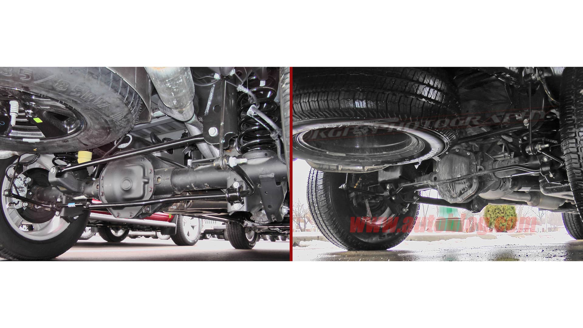 Jeep Wrangler Scrambler rear suspension