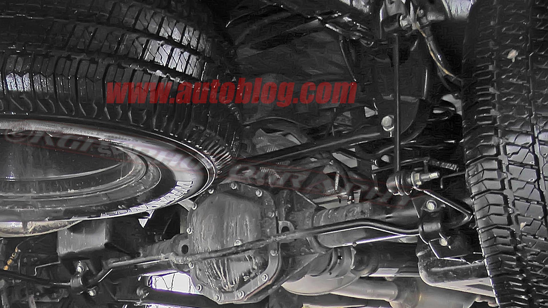 Jeep Wrangler Scrambler rear suspension