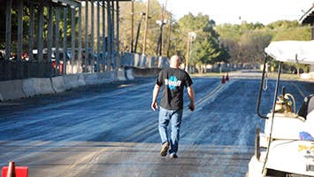 Racing at Yello Belly Drag Strip