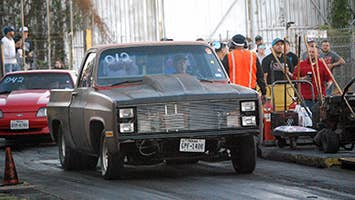 Racing at Yello Belly Drag Strip