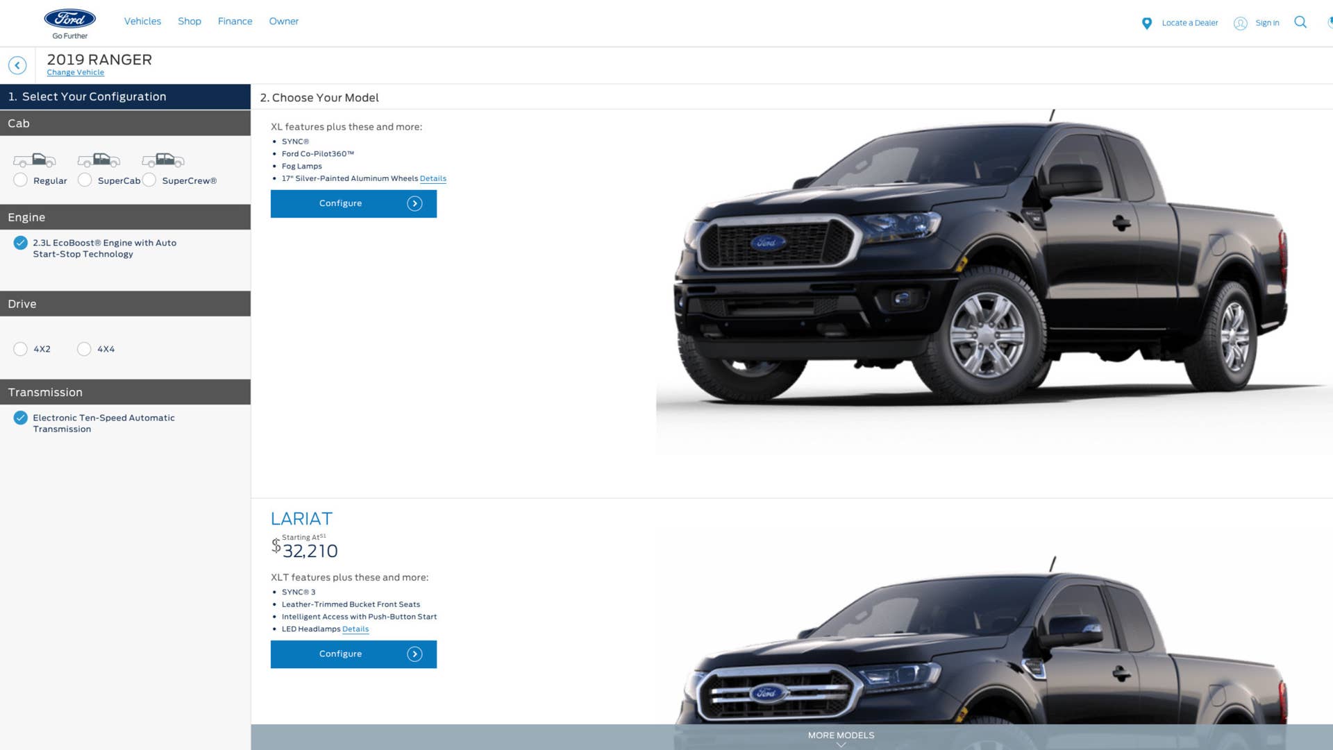 2019 Ford Ranger xlt