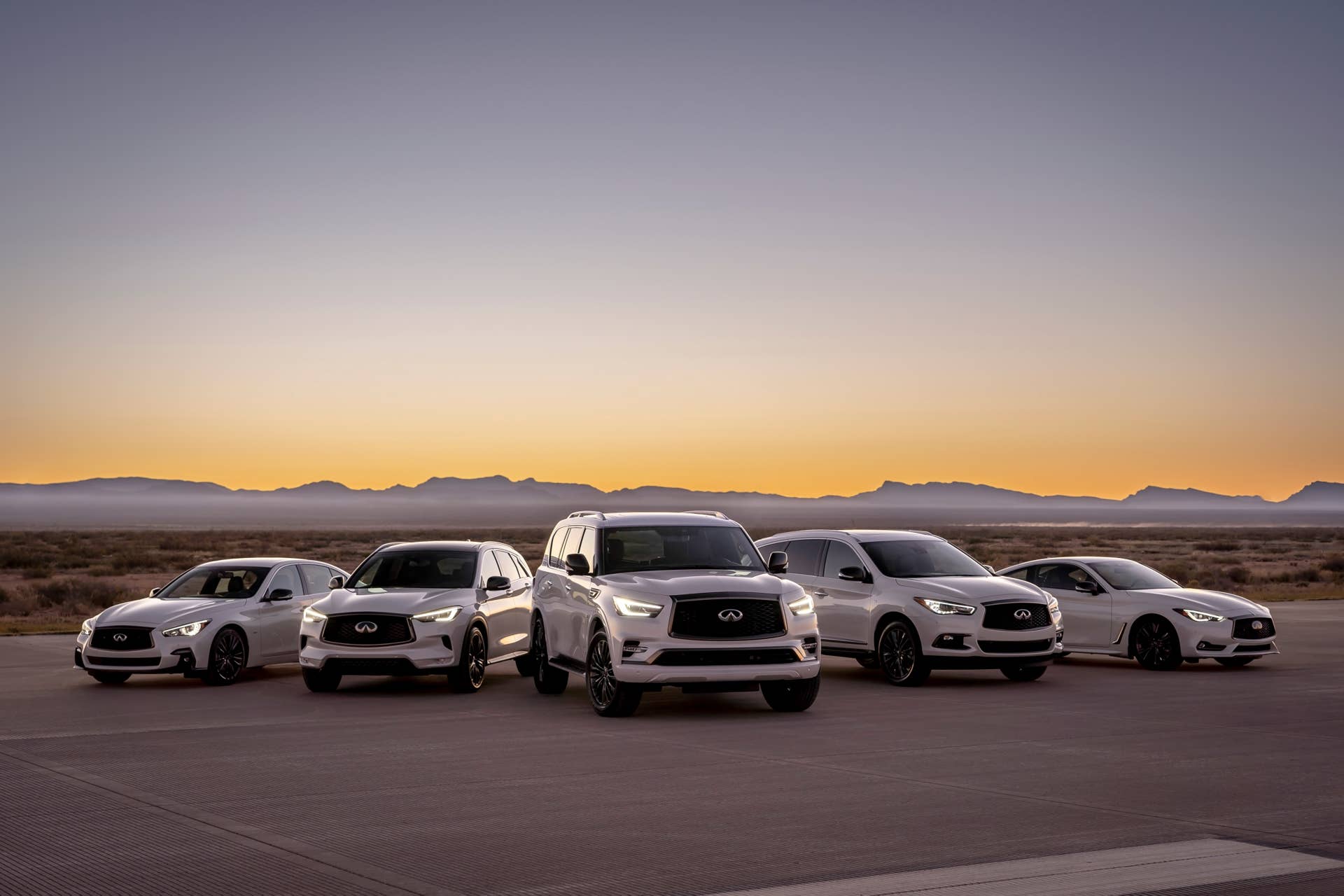 INFINITI’s EDITION 30 models include specially trimmed versions of its line of luxury vehicles, featuring unique exterior design treatments and some of the world’s first driver assistance technologies that INFINITI has brought to market