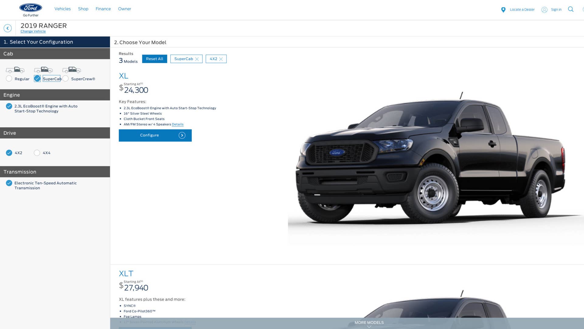 2019 Ford Ranger xl