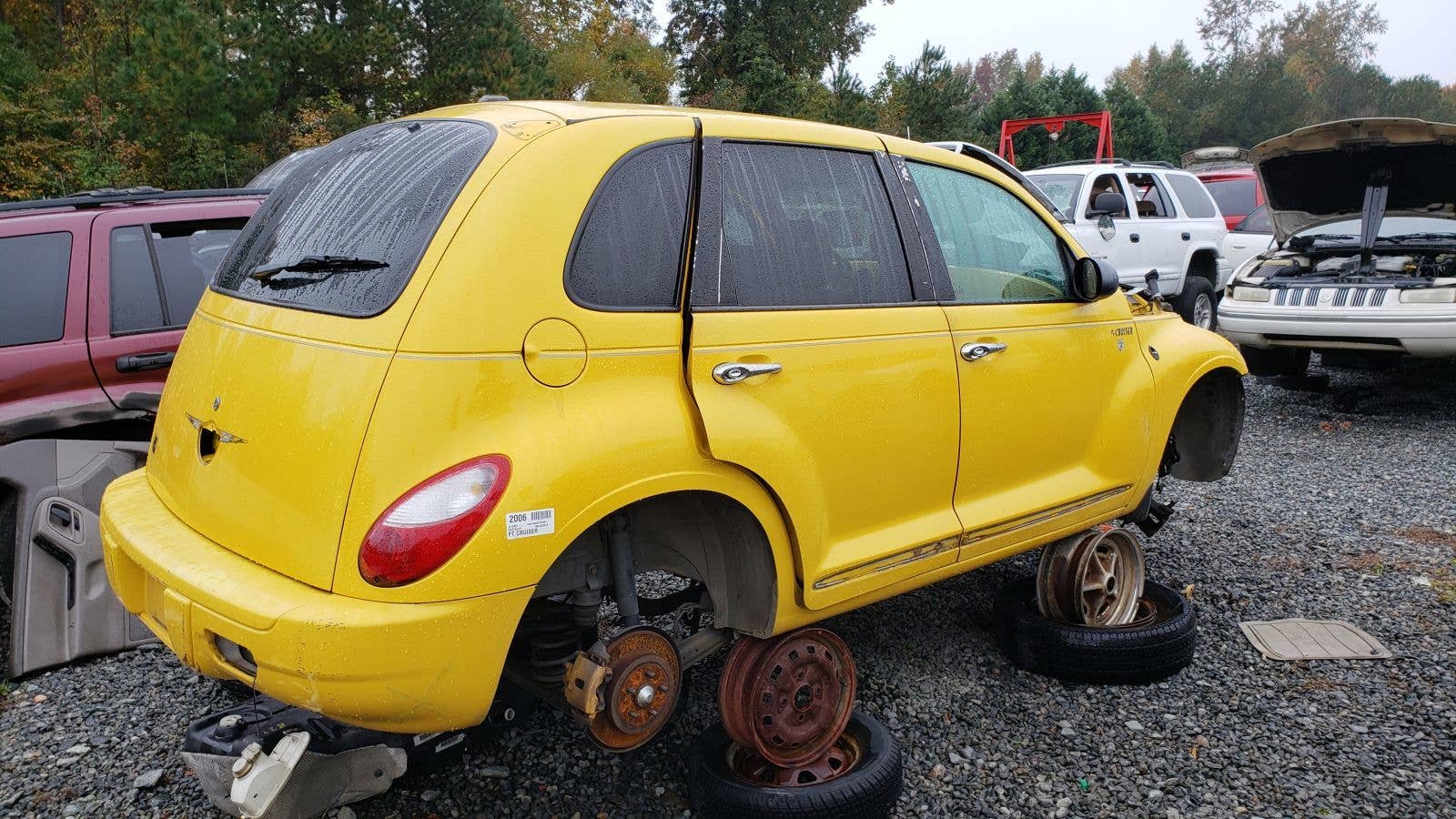 2006 Chrysler PT Cruiser Route 66 Edition in North Carolina wrecking yard