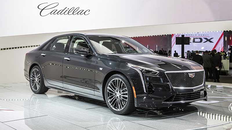 Cadillac debuts the CT6 V-Sport at the 2018 New York Auto Show.