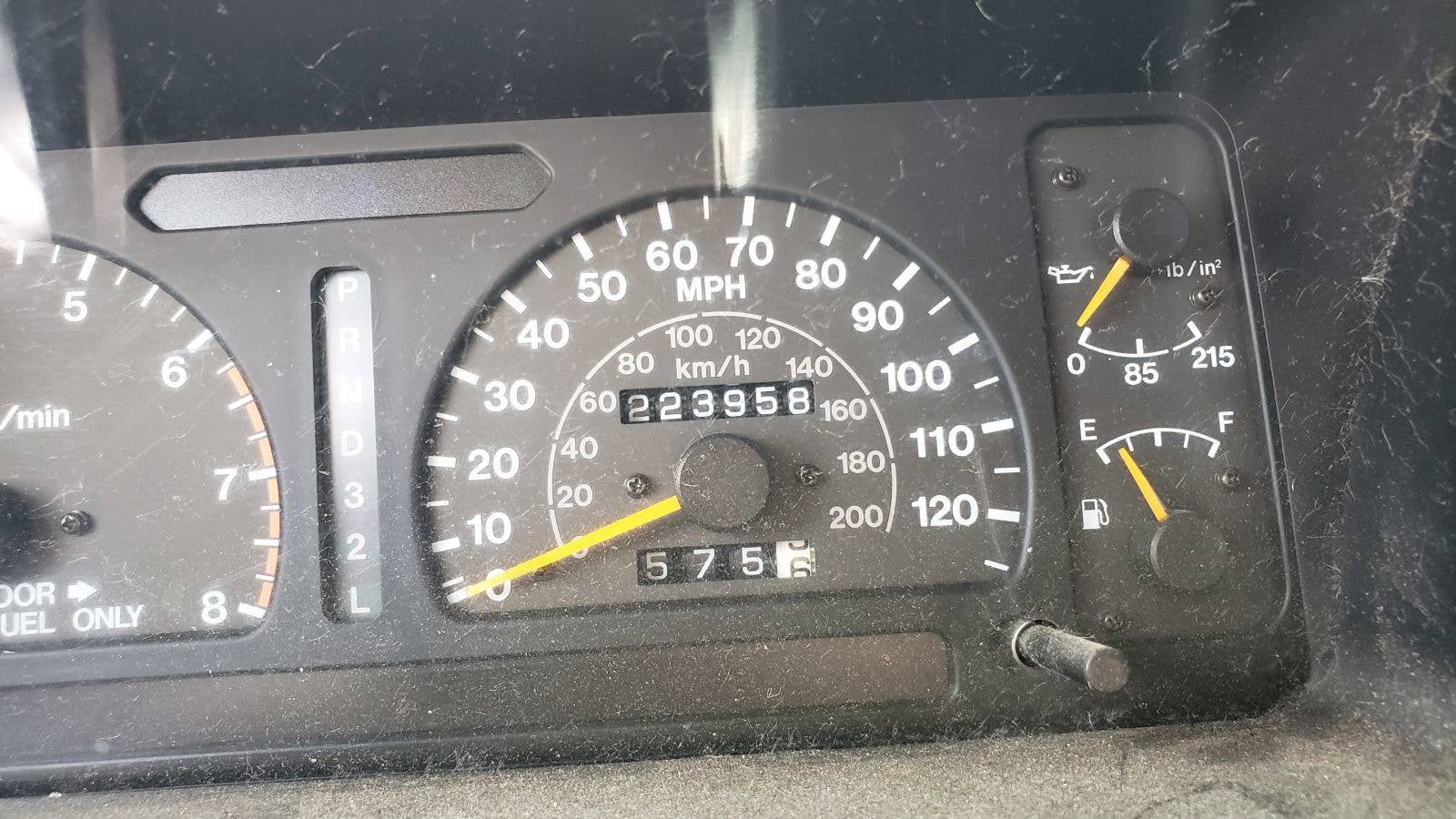 1997 Acura SLX in Colorado wrecking yard