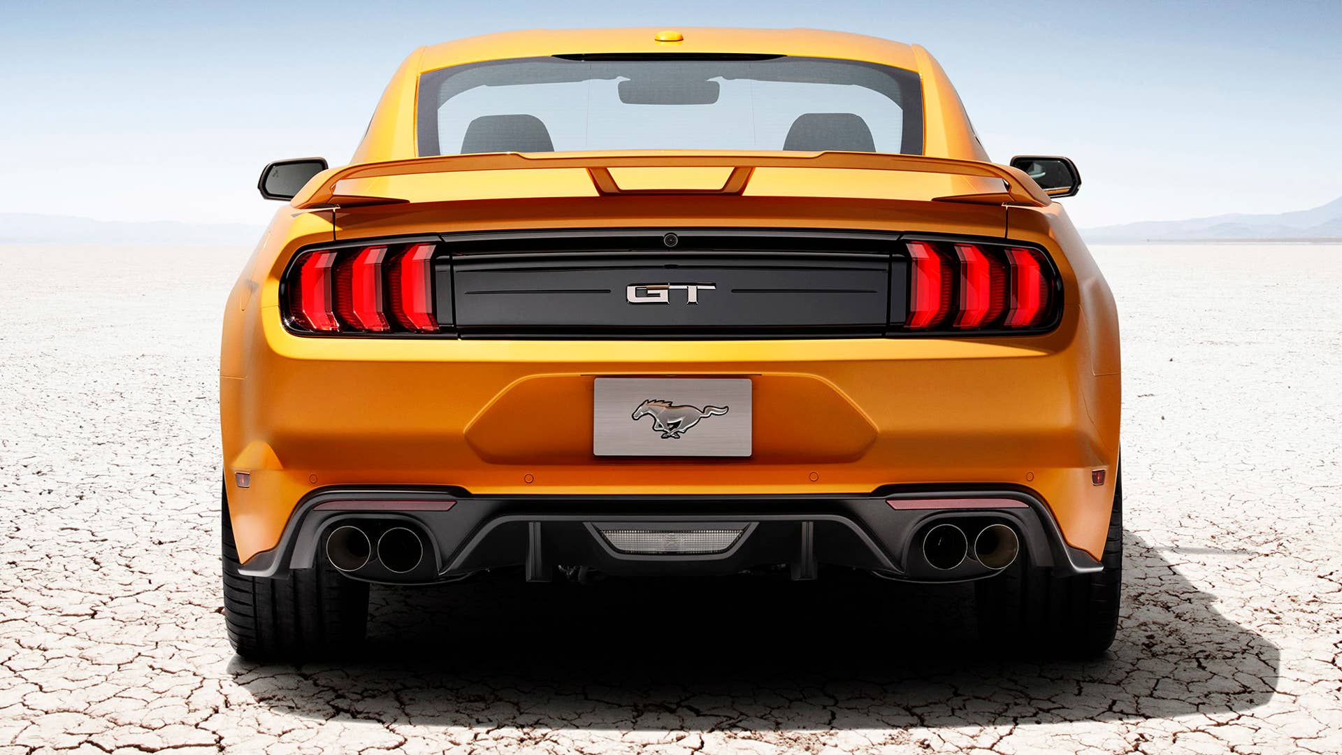 2018 Ford Mustang rear