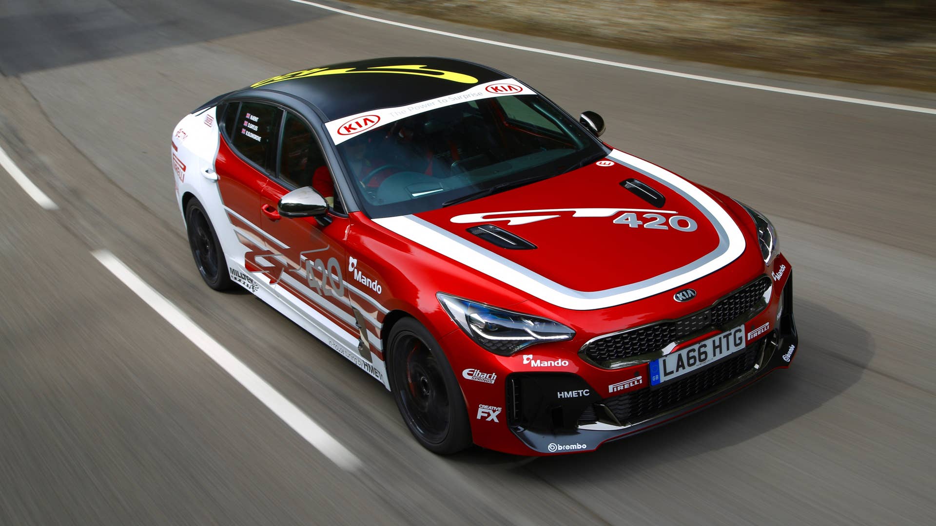 Kia Stinger GT 420 exterior