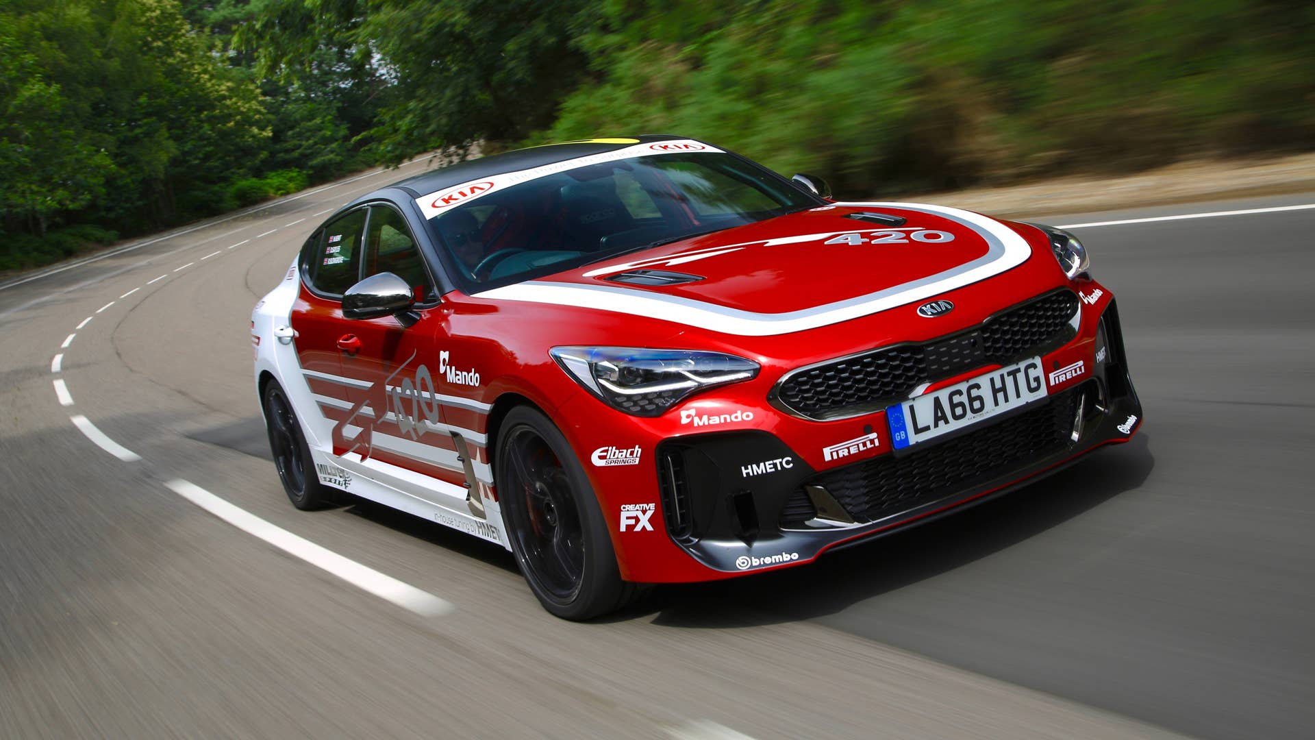 Kia Stinger GT 420 exterior