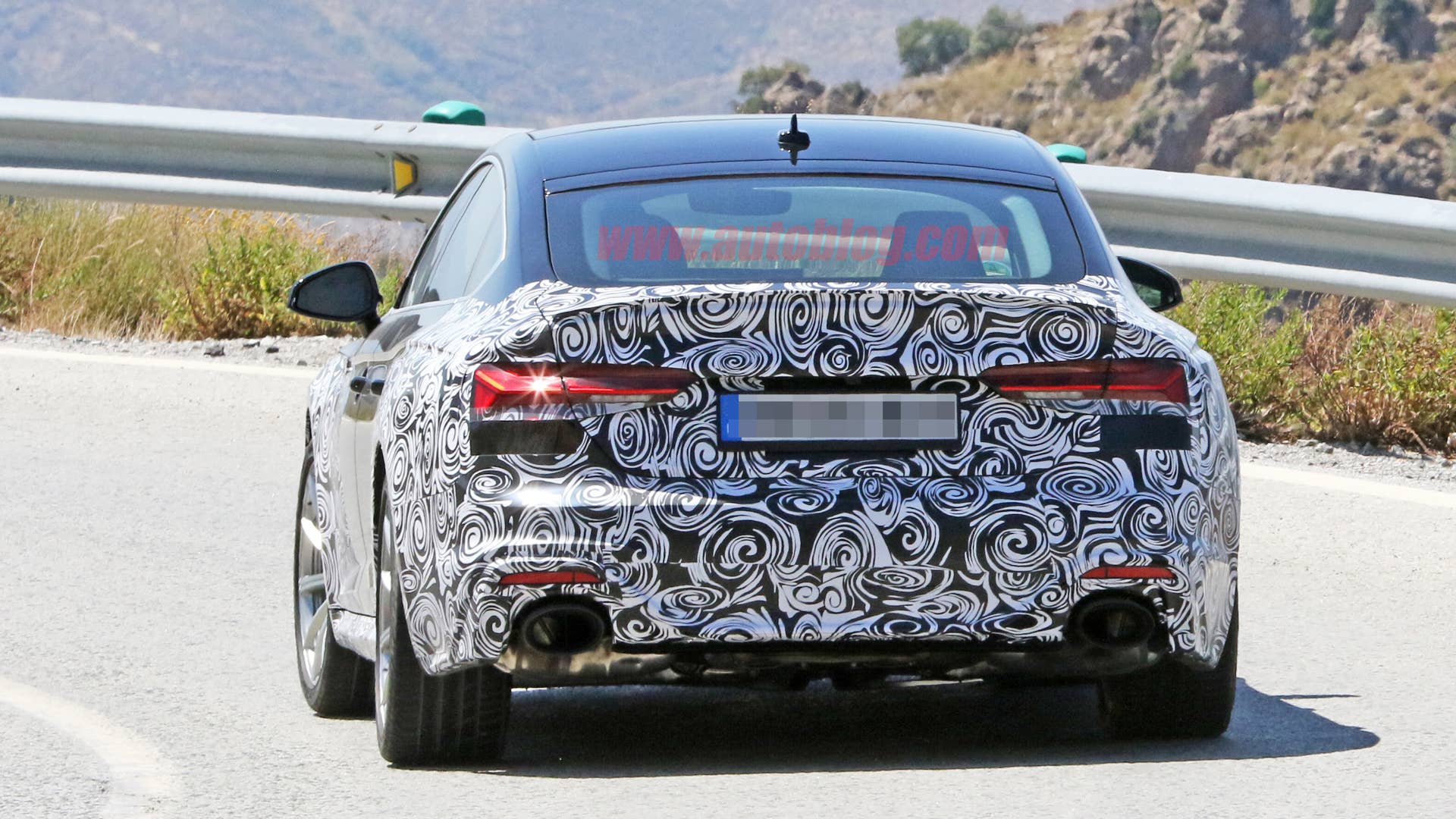 2020 Audi RS5 prototype in camouflage