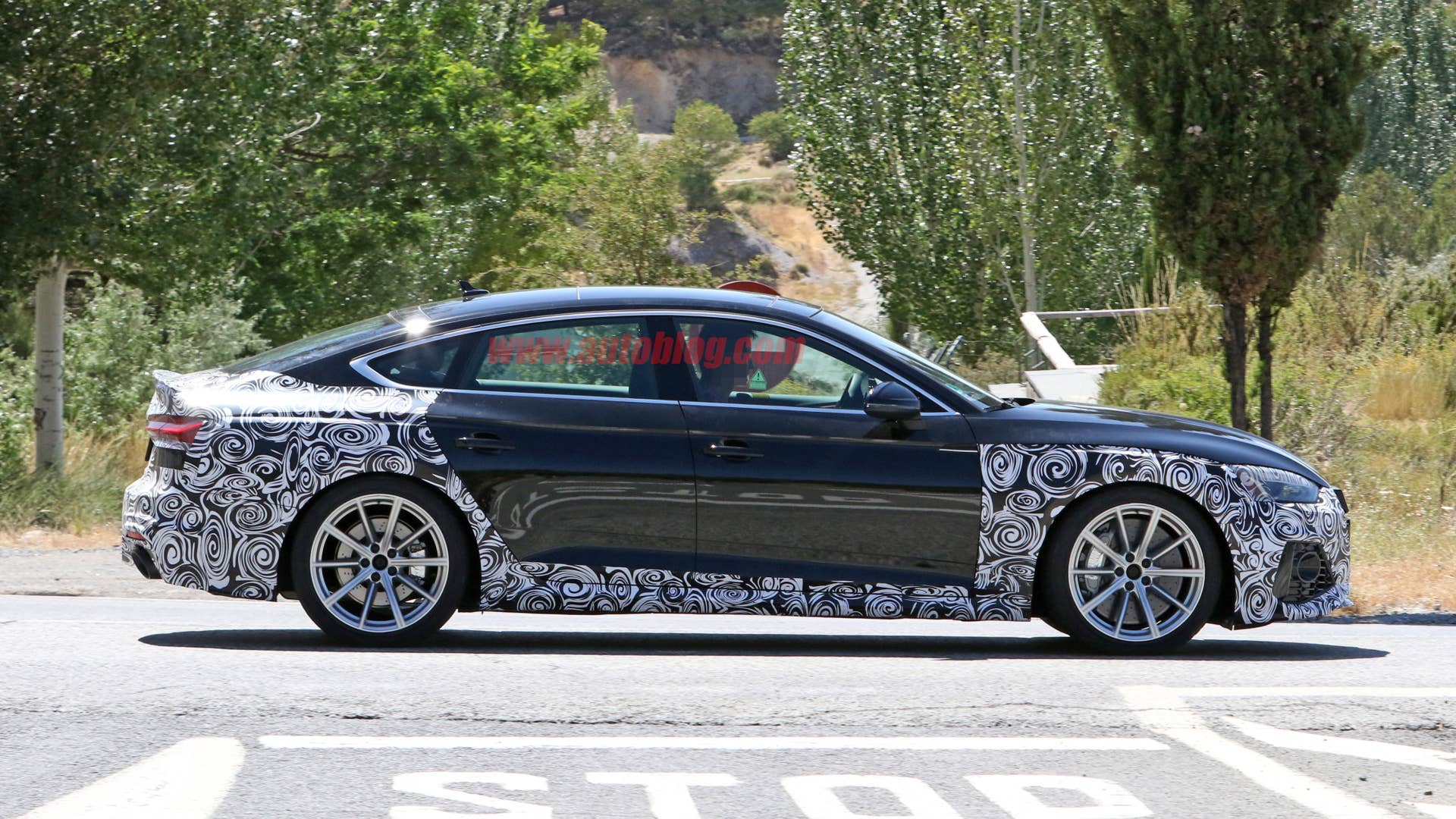 2020 Audi RS5 prototype in camouflage