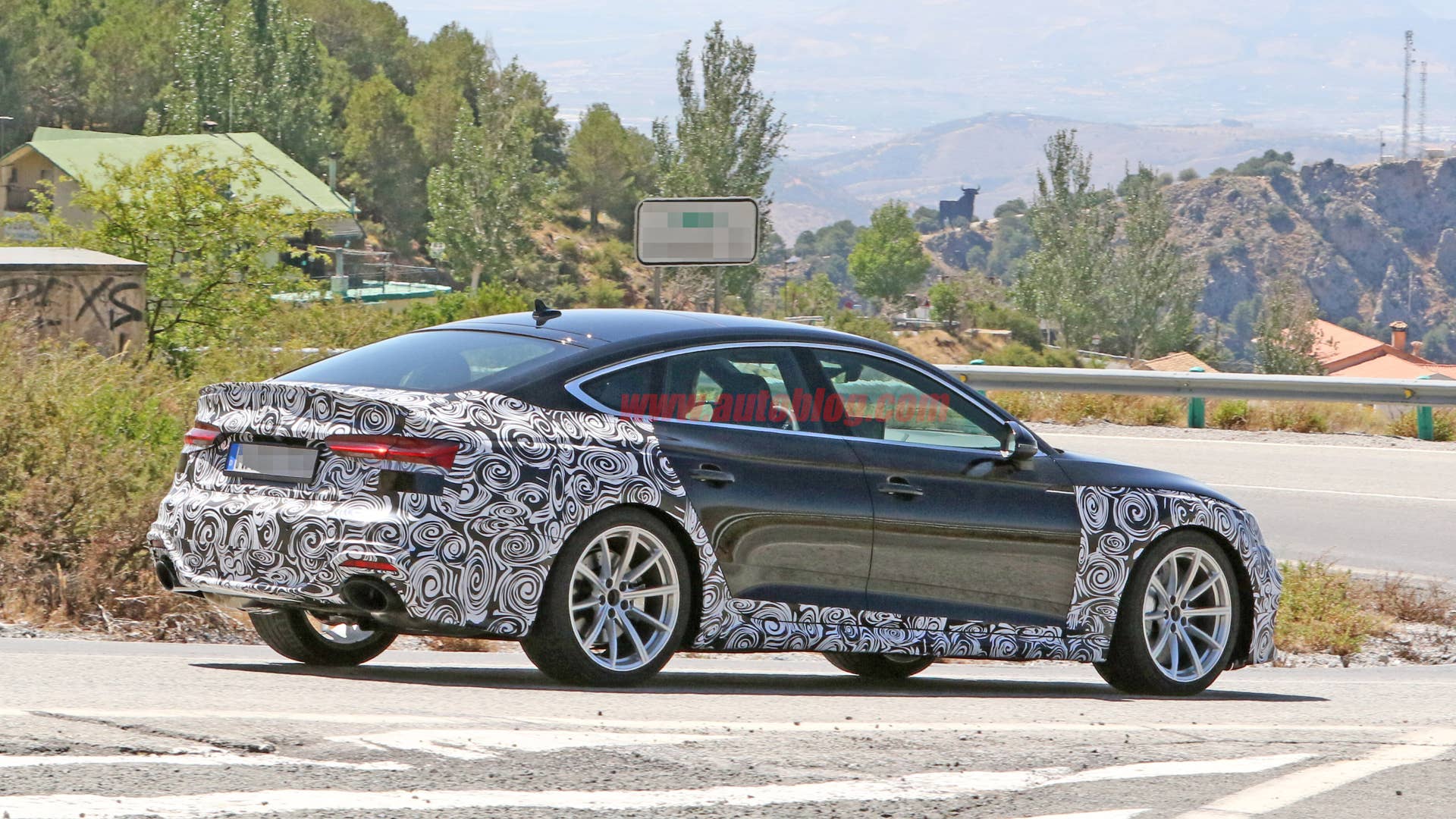 2020 Audi RS5 prototype in camouflage