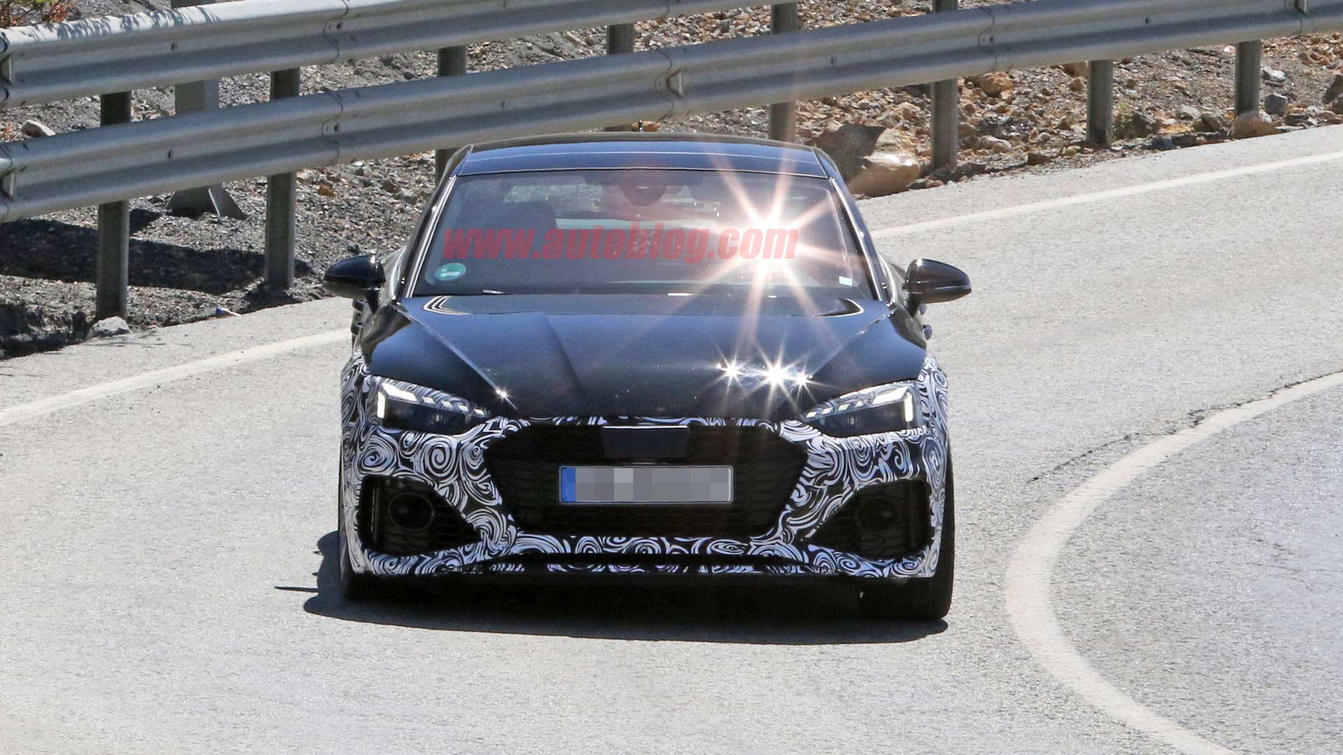 2020 Audi RS5 prototype in camouflage