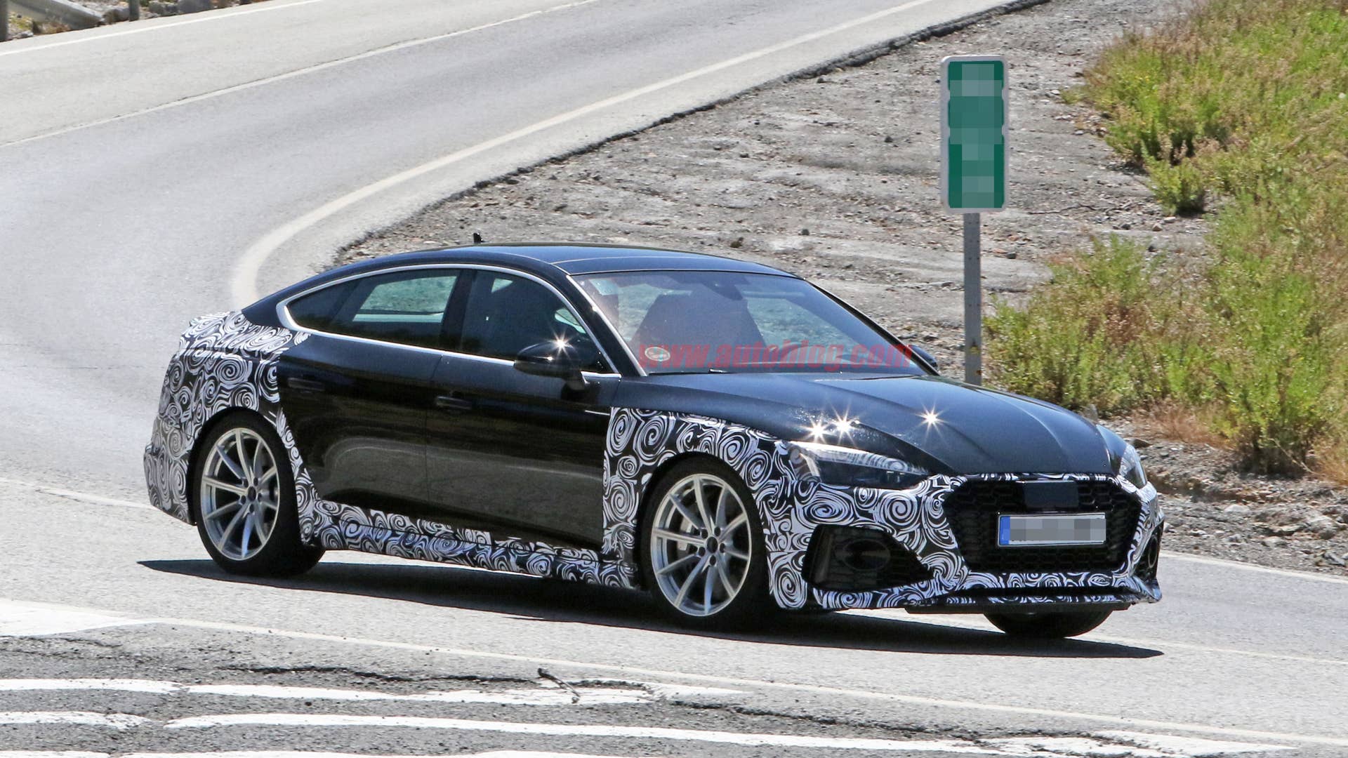 2020 Audi RS5 prototype in camouflage