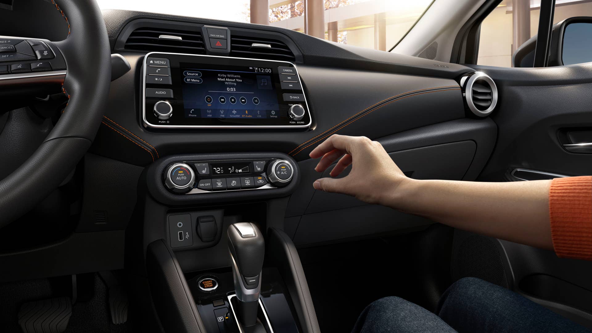 2020 Nissan Versa SR interior