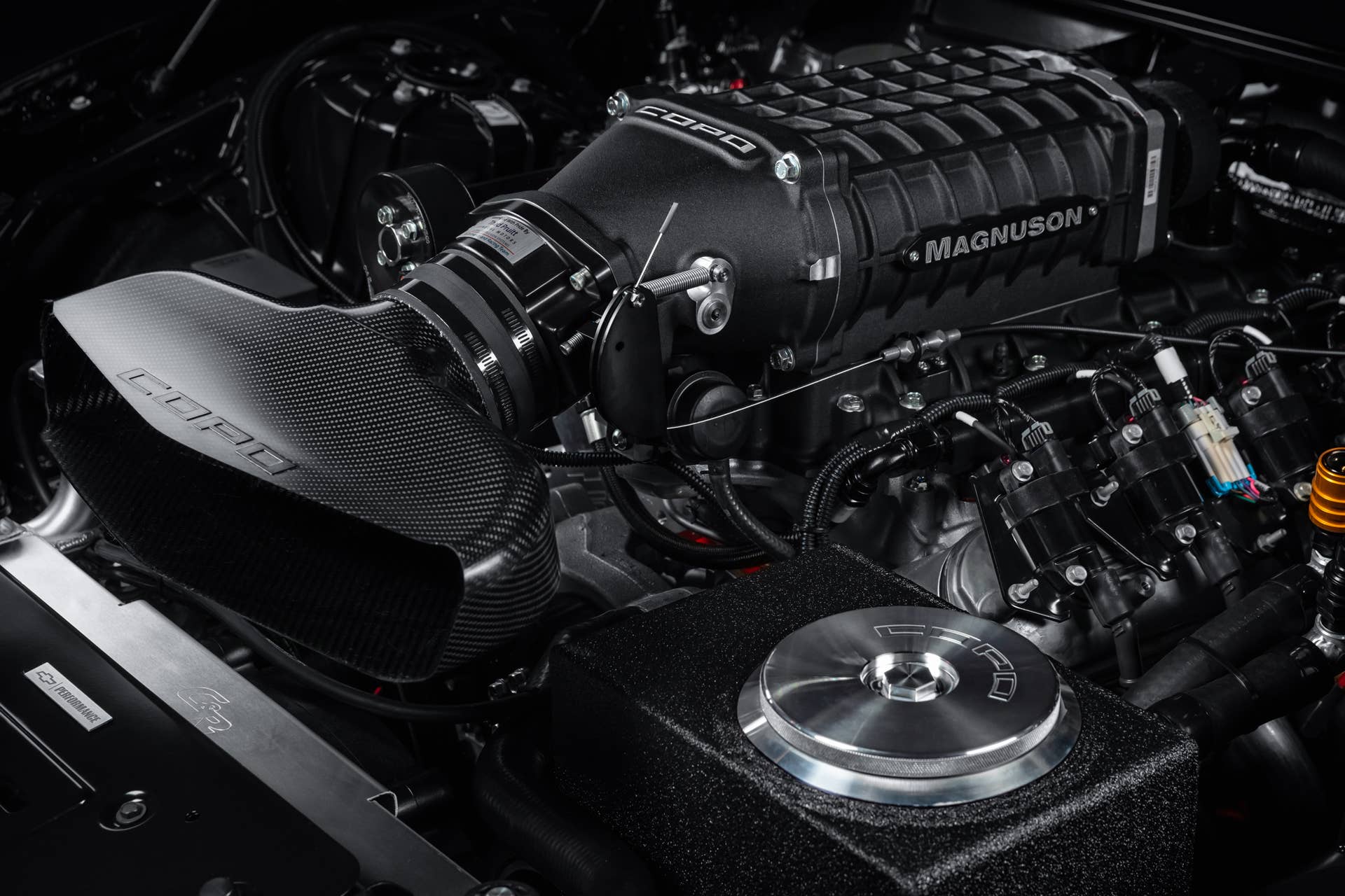 Chevrolet introduces the 2020 COPO Camaro John Force Edition at the 2019 SEMA Show