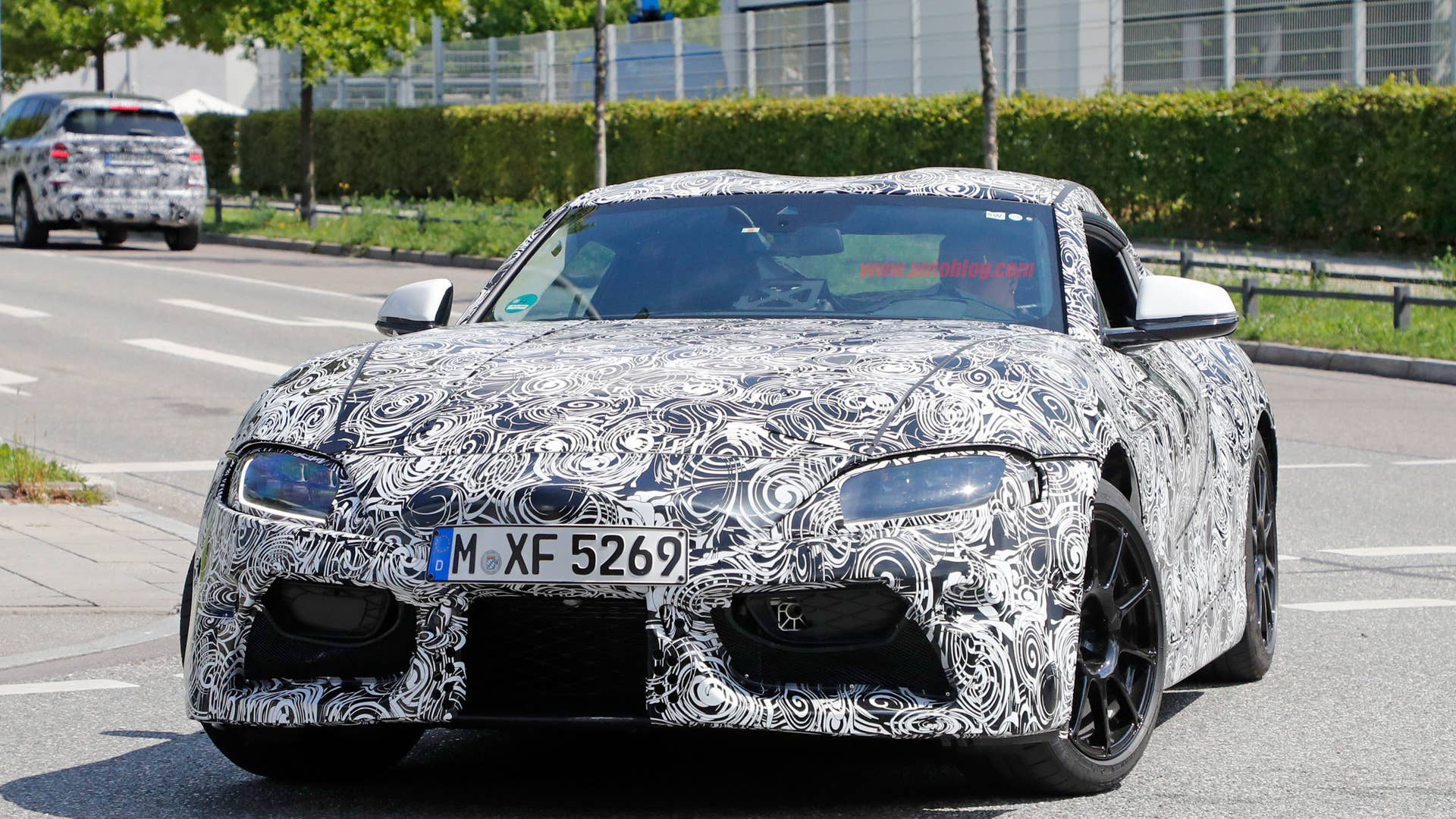 Toyota Supra front side