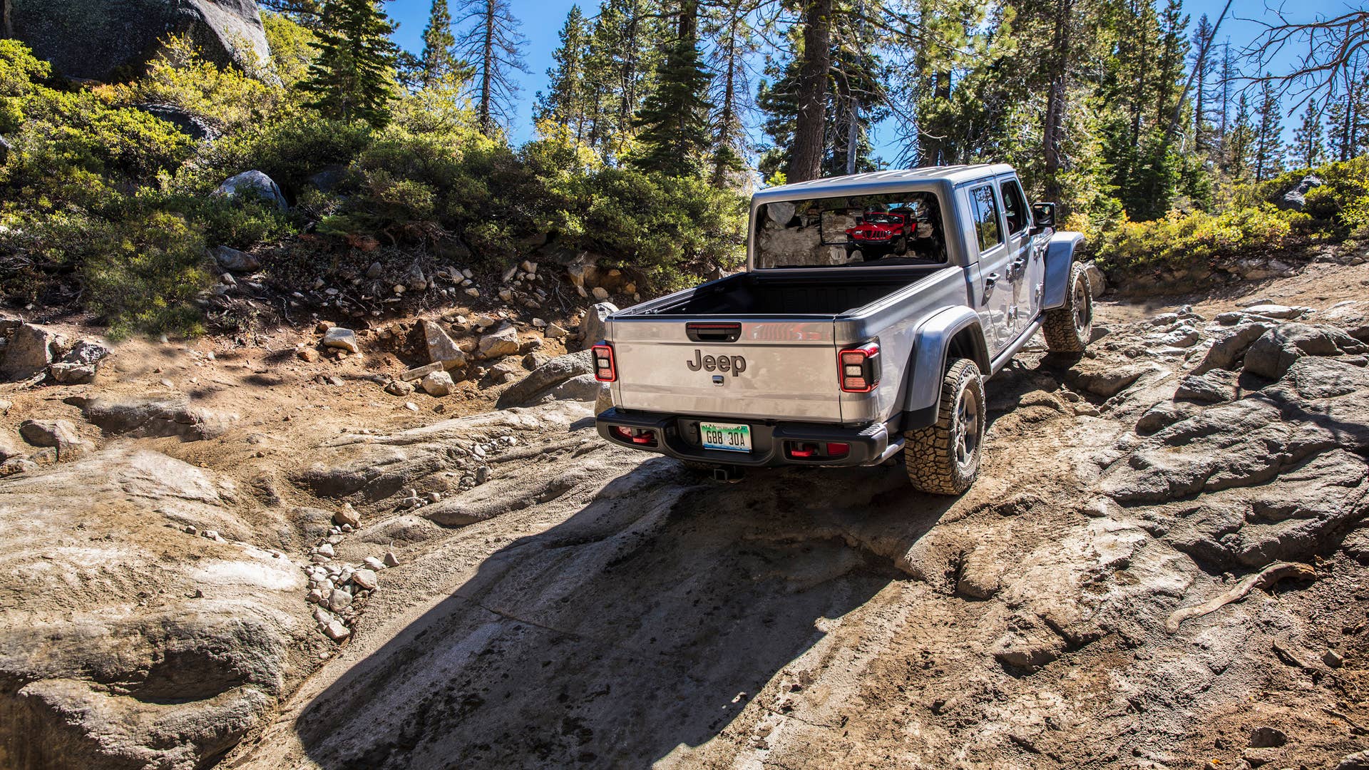 2020 Jeep® Gladiator Rubicon on the Rubicon Trail