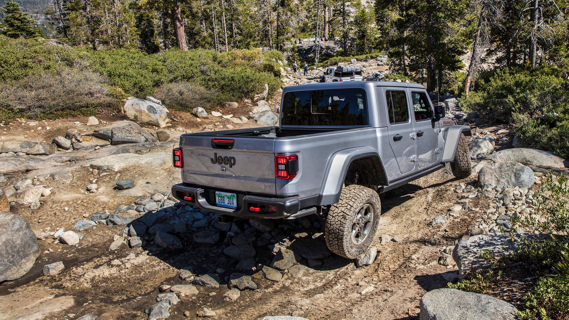 2020 Jeep® Gladiator Rubicon on the Rubicon Trail