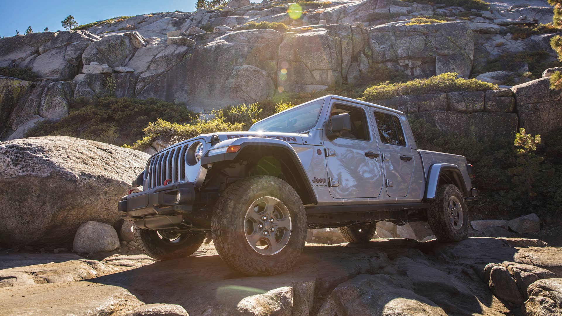 2020 Jeep® Gladiator Rubicon on the Rubicon Trail