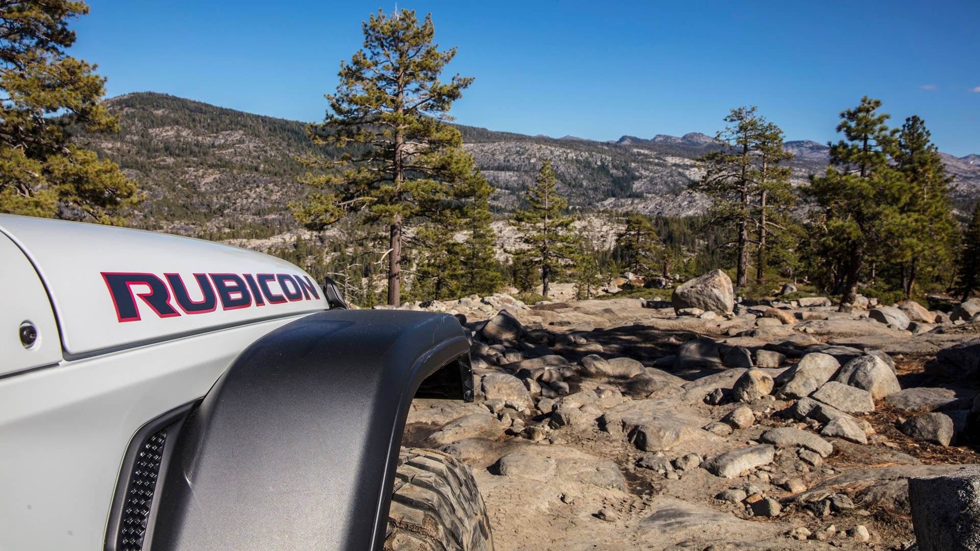 2020 Jeep® Gladiator Rubicon on the Rubicon Trail