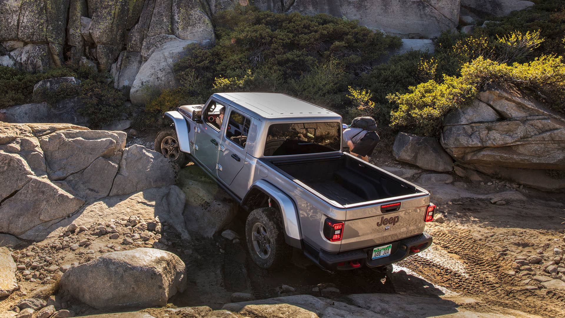 2020 Jeep® Gladiator Rubicon on the Rubicon Trail