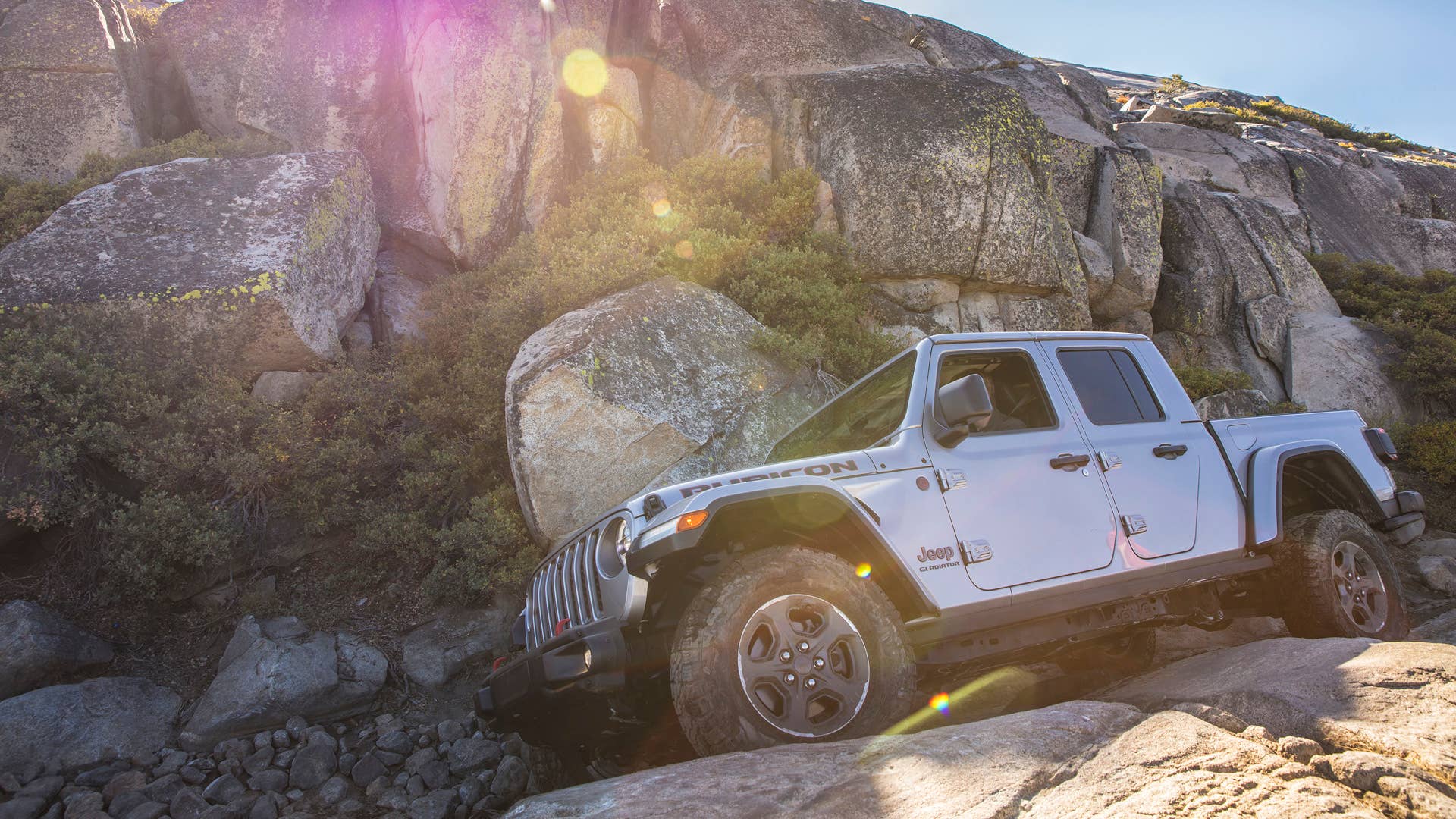 2020 Jeep® Gladiator Rubicon on the Rubicon Trail
