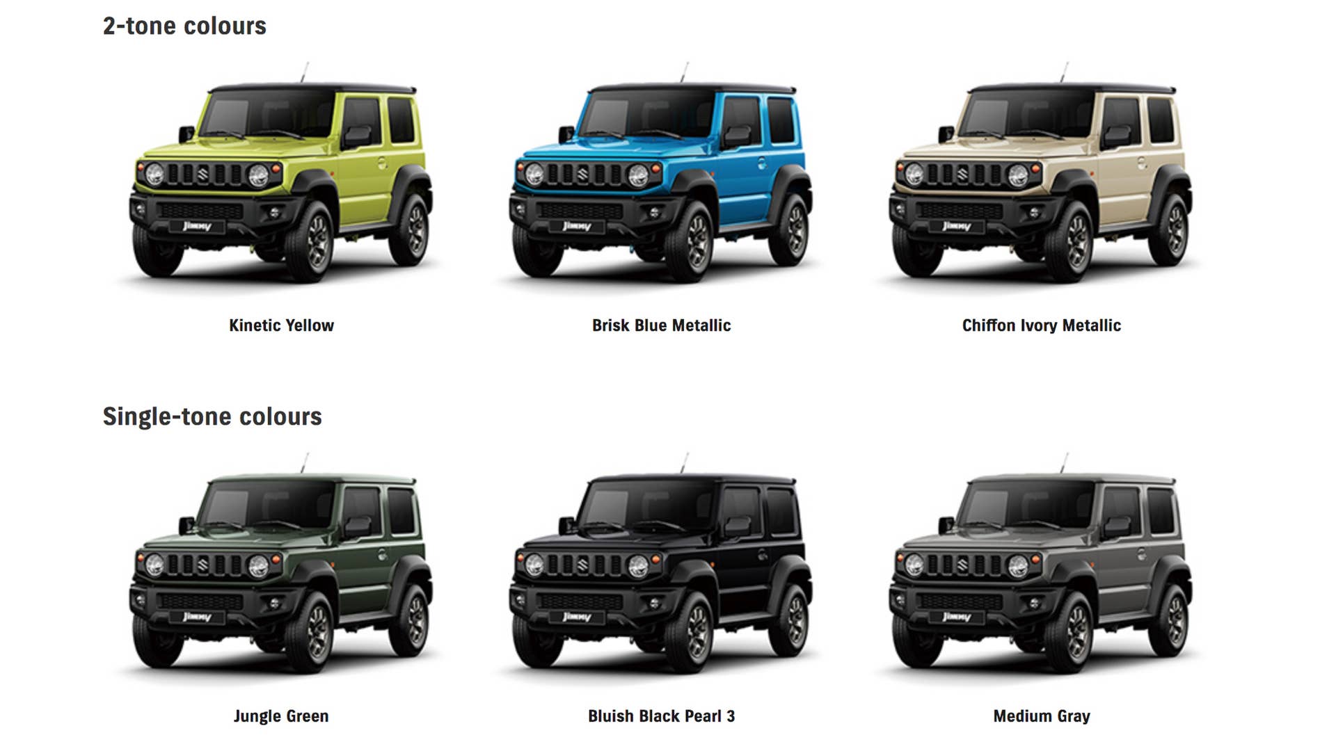 Here's the new Suzuki Jimny in official photos - Autoblog