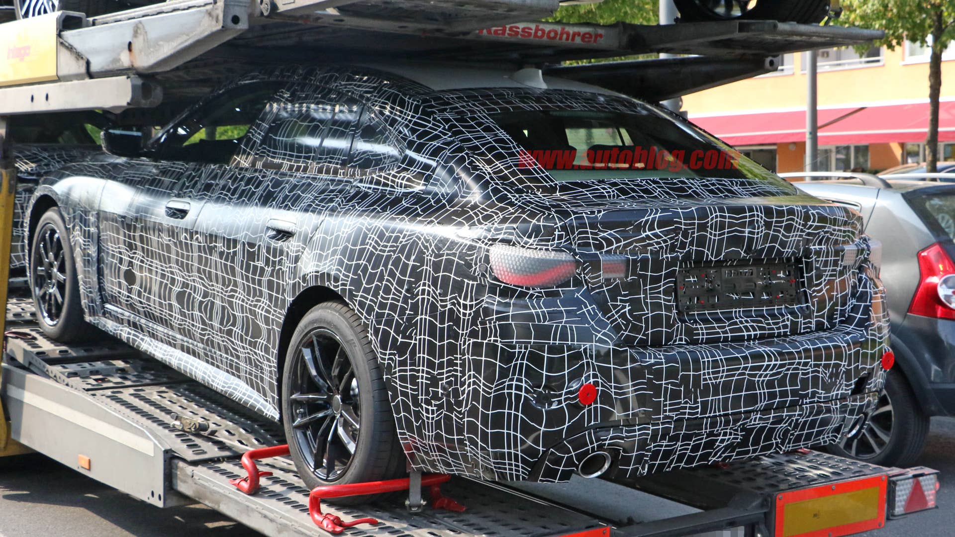 BMW 4 Series Gran Coupe in camouflage